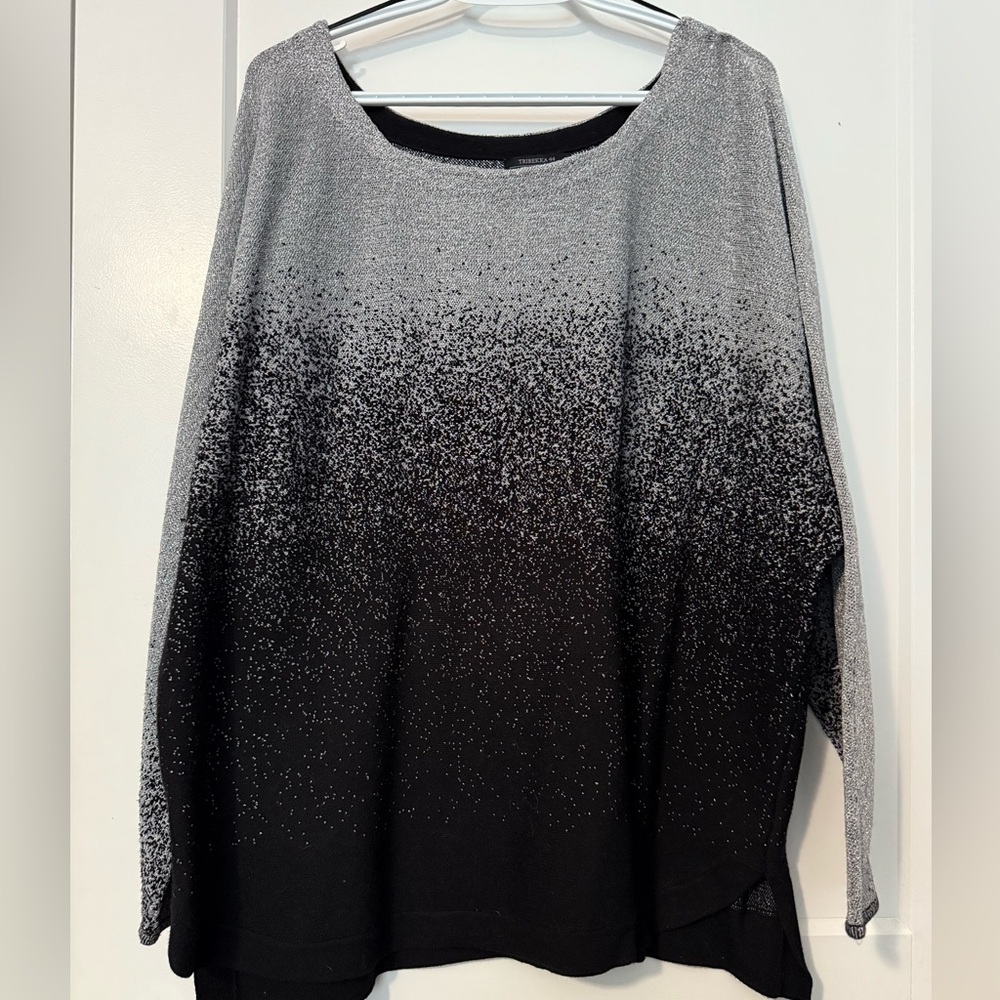 Sparkly batwing sweater